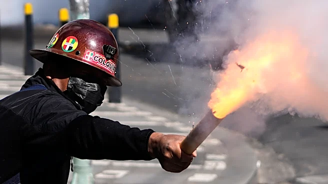 Bolivia protesters allied with ex-leader Morales clash with police as unrest widens