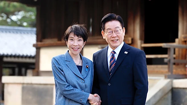 Japanese prime minister travels to meet South Korea president for second leg of hometown summits