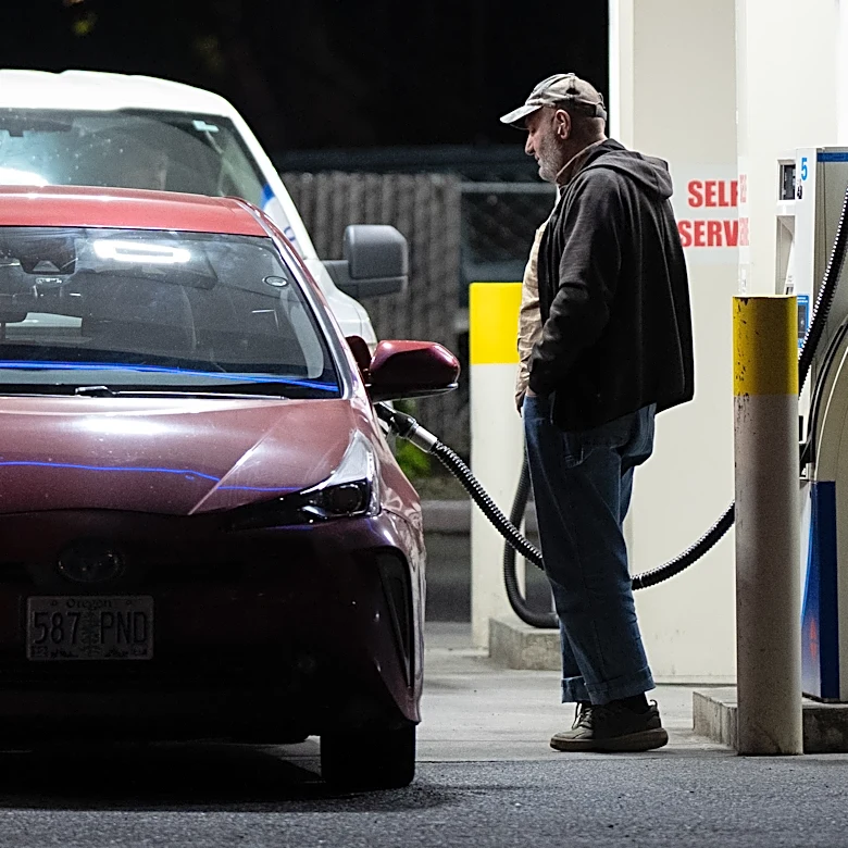 Oregon voters decide whether to boost their gas tax as Iran war causes prices at the pump to soar