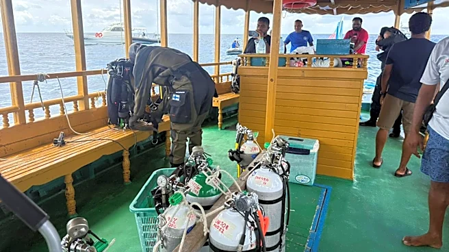 Bodies of 2 Italian divers are recovered from deep in a Maldives underwater cave