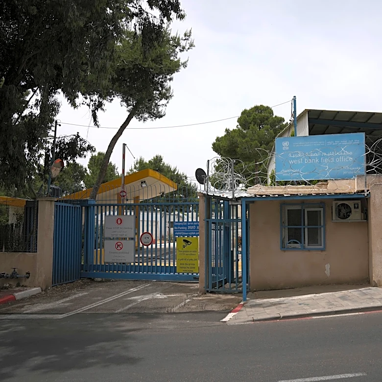 UN considers response to Israeli move to build a military compound on site of relief agency