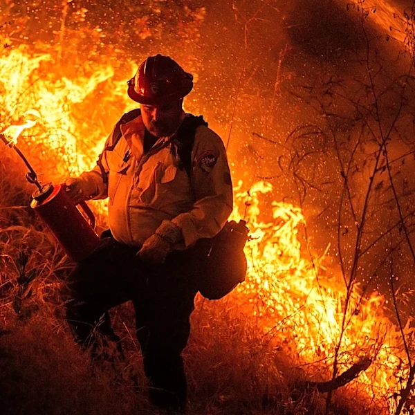 More than 17,000 under evacuation orders as Southern California wildfire threatens homes