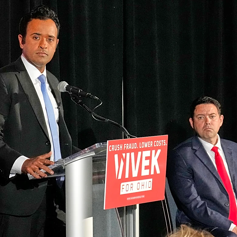 Vance takes his fight against fraud to red Ohio, muddying waters for GOP's Vivek Ramaswamy