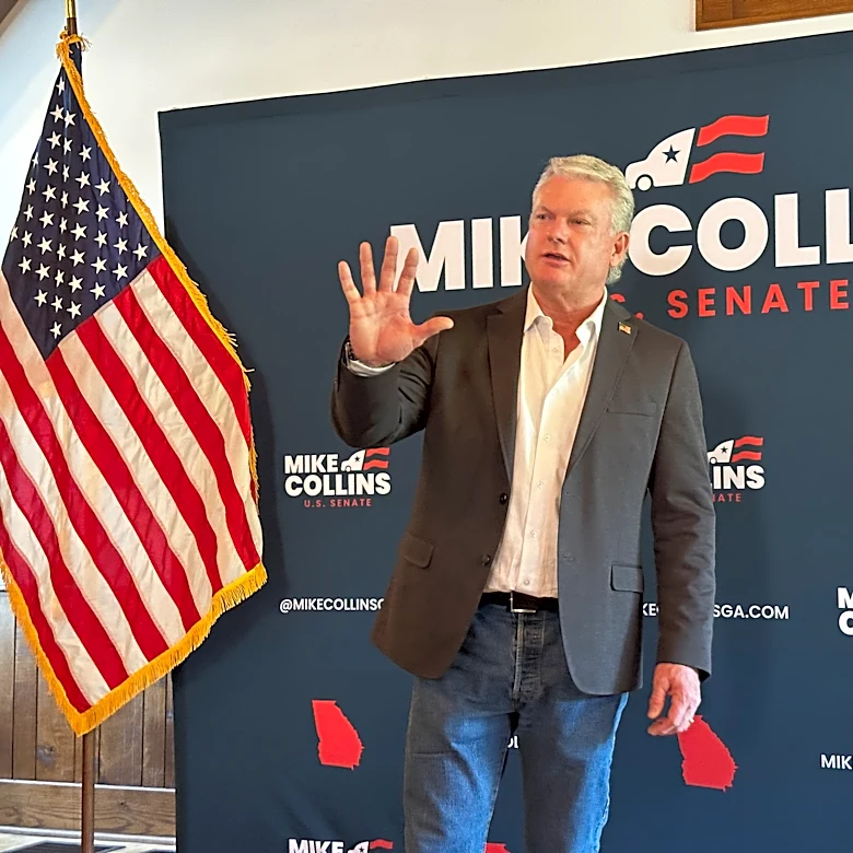 Rep. Mike Collins advances to Republican runoff for US Senate in Georgia primary