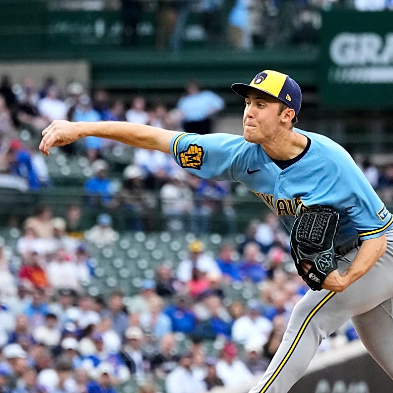 Jacob Misiorowski dominant again, Brice Turang homers as Brewers top Cubs 5-2 to move into 1st