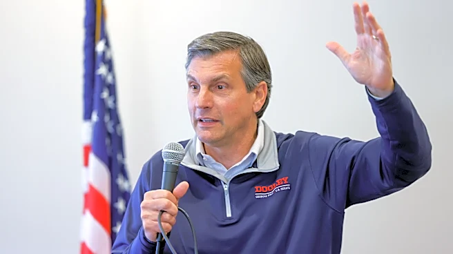 Mike Collins and Derek Dooley advance to runoff for Republican Senate nomination in Georgia