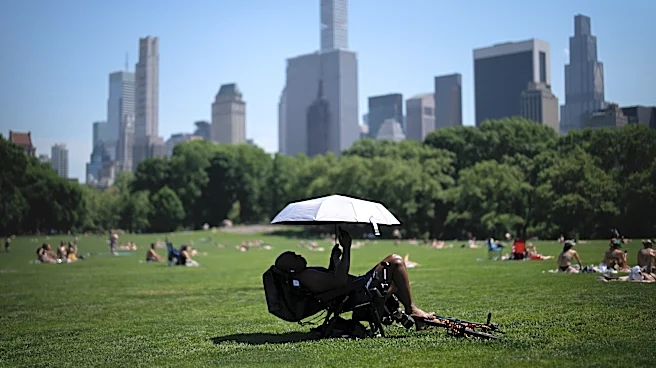 Eastern US sweats through another hot day before rain, cold move in