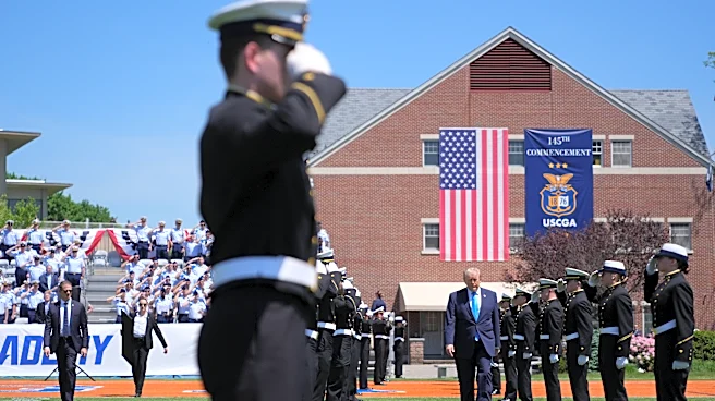 Trump tells Coast Guard graduates they will 'be tested' in their military careers