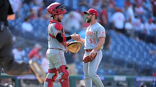 Nathaniel Lowe has 2 doubles, drives in 3 as Reds beat Phils 9-4 for Mattingly's first series loss
