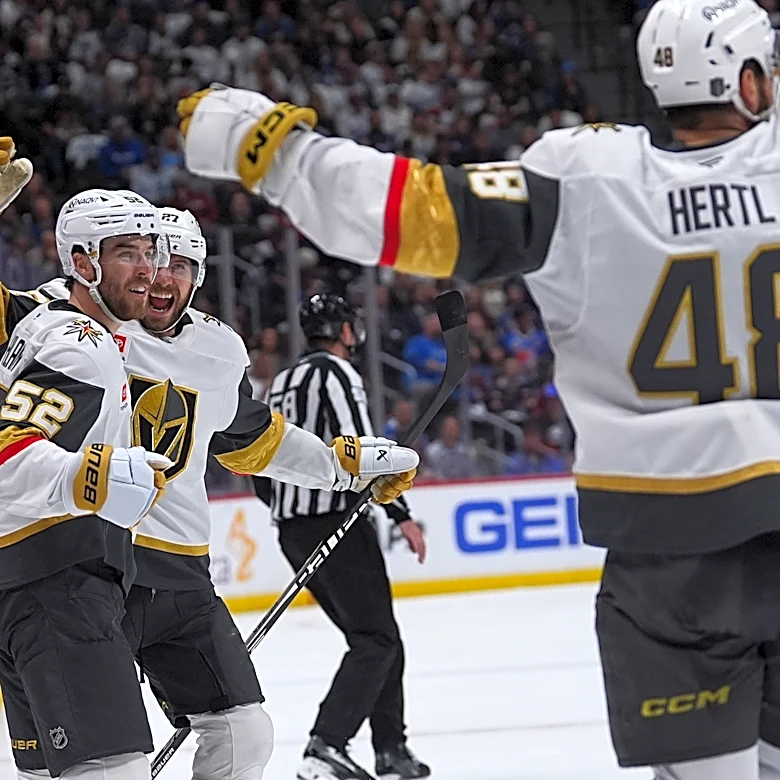 An unlikely hero breaks through as the Golden Knights beat the Avalanche 4-2 in Game 1