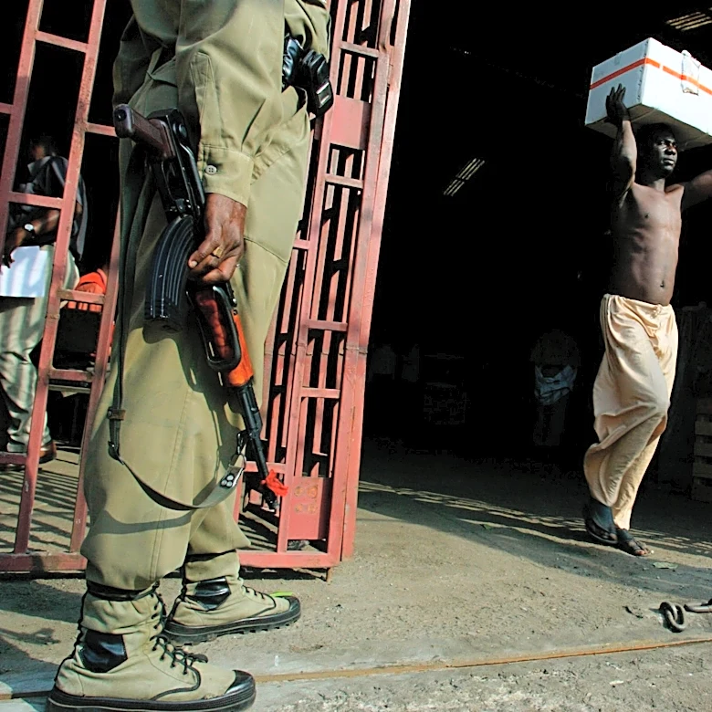 Nigeria's anti-drug agency shut down large meth laboratory in a raid