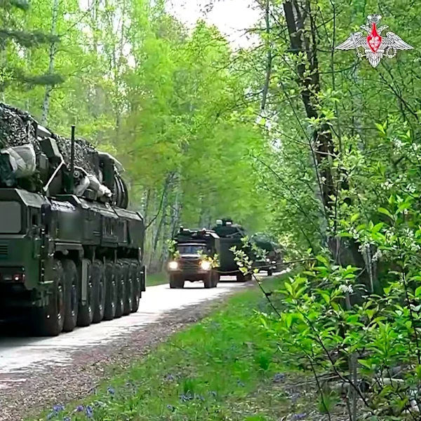 Russia holds nuclear drills on land, sea and air, joined by its ally Belarus