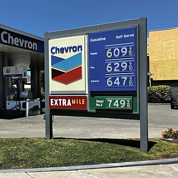 Newsom's office warns Californians to avoid Chevron this holiday weekend, citing high gas prices