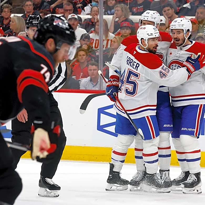 Canadiens pounce on Hurricanes early in 6-2 win to open Eastern Conference Final