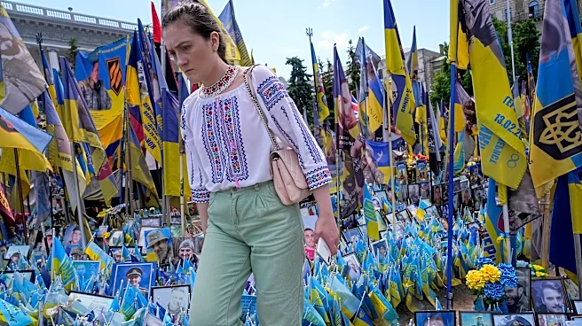 Ukrainian protesters in Kyiv urge veto of a bill families fear could declare missing soldiers dead