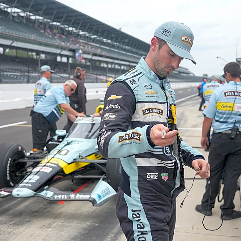 Alexander Rossi uses Carb Day practice to clear the final hurdle so he can drive in Indianapolis 500