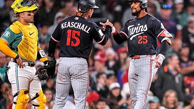 Two-run homers by Buxton and Martin help Twins rally to beat Red Sox 8-6
