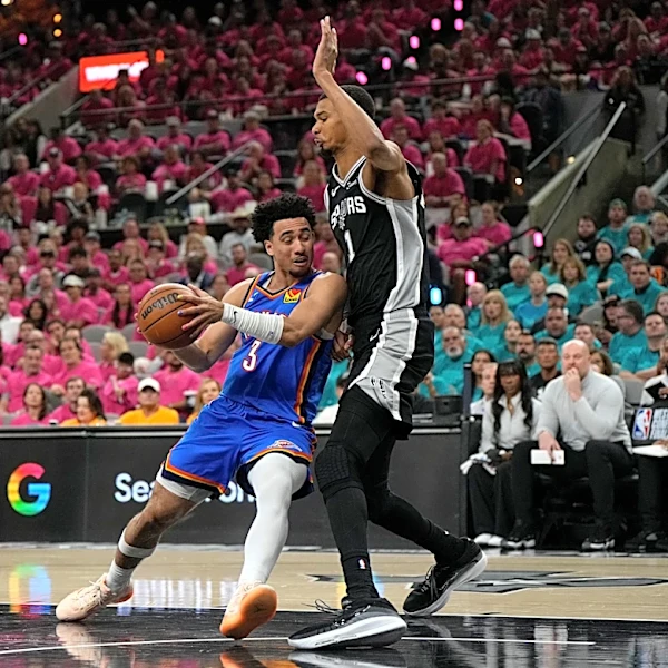 Thunder get 76 points off the bench, the key to a Game 3 win over Spurs in West finals