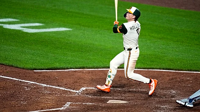 Jackson Holliday’s odd 337-foot homer sneaks under the foul pole in Orioles’ 7-4 win