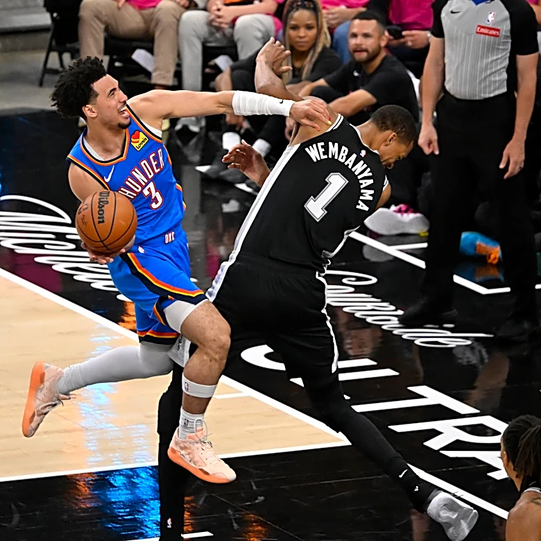 Spurs' Wembanyama says in Game 4 of West finals vs. Thunder, 'we're going to see what we're made of'