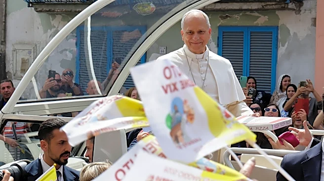 Pope Leo meets families of youth lost to illegal toxic waste dumping in Italy's 'Land of Fires'
