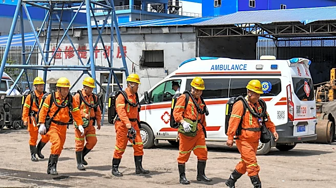 Here are some of China's major coal mining disasters this century
