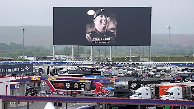 Somber mood surrounds Coca-Cola 600 as drivers prepare to race three days after Kyle Busch's death