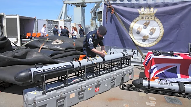 Britain's navy prepares to clear mines in the Strait of Hormuz while waiting for a peace deal