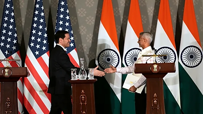 On first official India trip, Rubio tries to tackle a trust deficit between Washington and Delhi