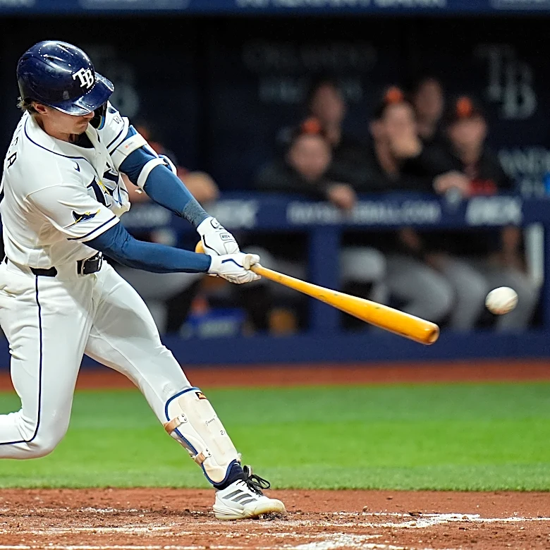 Rays place OF Jonny DeLuca on 10-day injured list with strained right hamstring