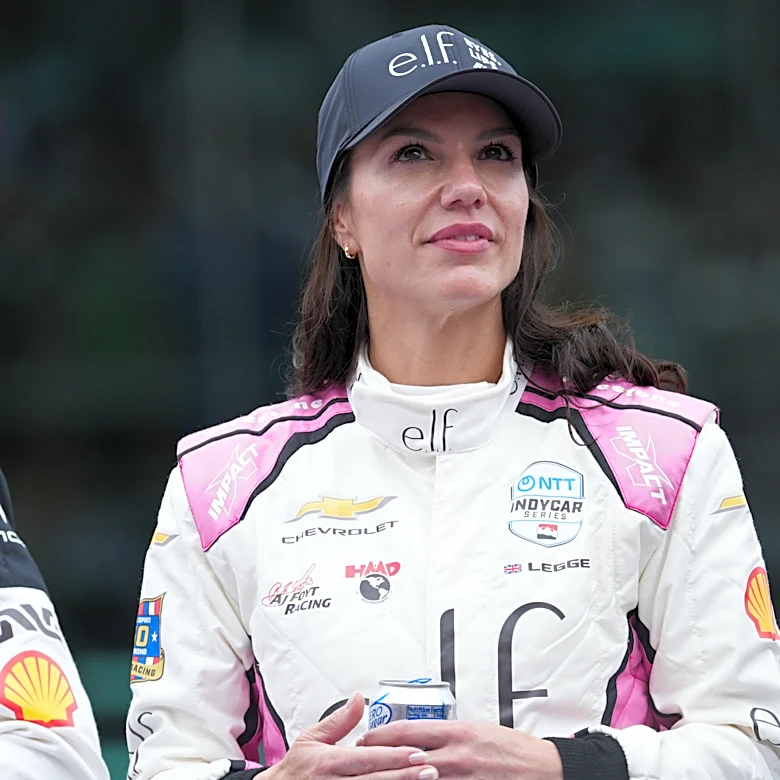 Katherine Legge's bid to complete racing's 'Double' ends with early crash at Indianapolis 500