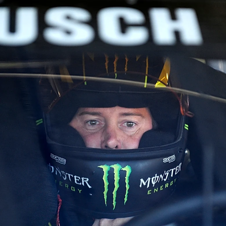 2-time NASCAR champion Kyle Busch receives tributes before and during the Indianapolis 500