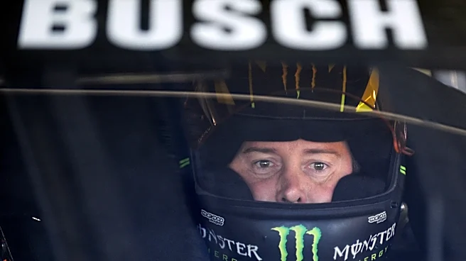 2-time NASCAR champion Kyle Busch receives tributes before and during the Indianapolis 500