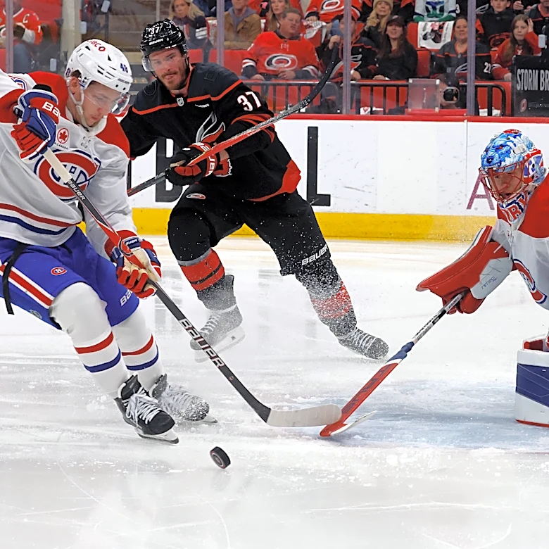 Hurricanes, Canadiens take 1-1 series in the Eastern Conference Final to Canada for Monday's Game 3