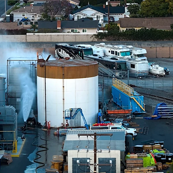 Dangers from damaged California chemical tank persist. Here what to know
