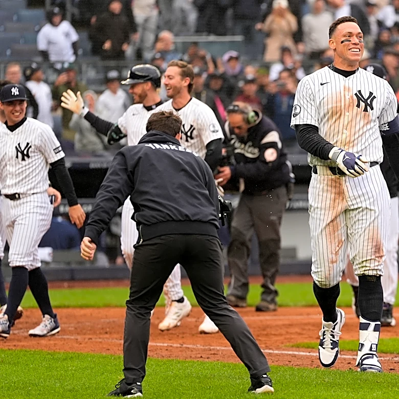 Aaron Judge stops 11-game homerless drought, 2-run walk-off homer in 9th lifts Yankees over Rays 2-0