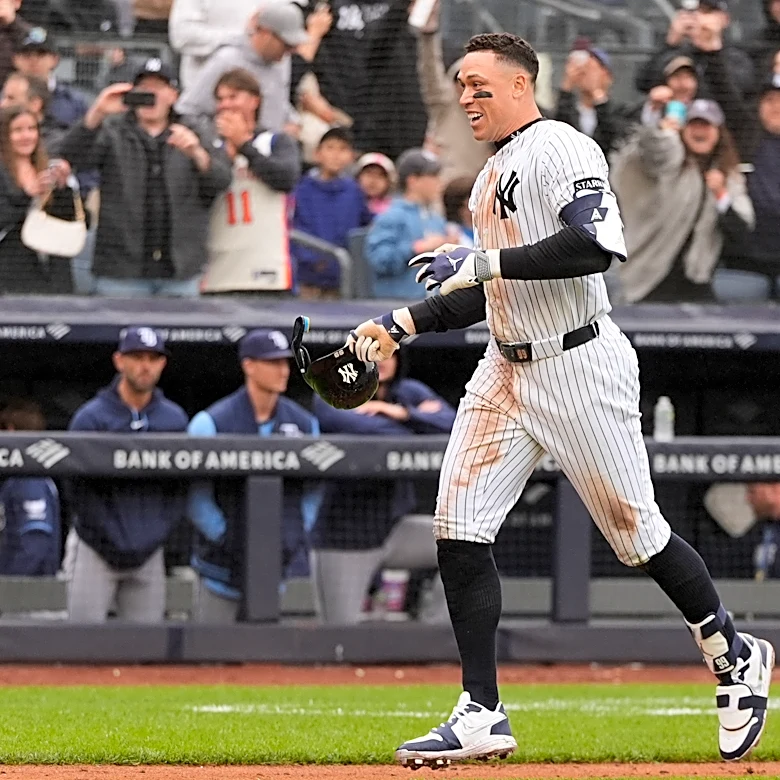Aaron Judge's walk-off homer against Rays ends frustrating 2 weeks without homer or RBIs