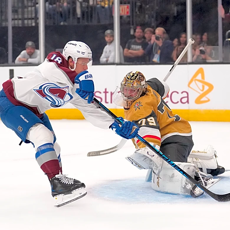Golden Knights shake off disputed no-goal, storm past Avalanche for a 3-0 series lead