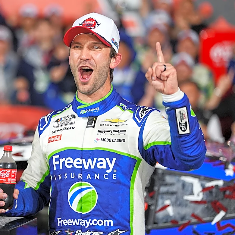 Daniel Suarez wins the rain-shortened Coca-Cola 600 after NASCAR honors the late Kyle Busch