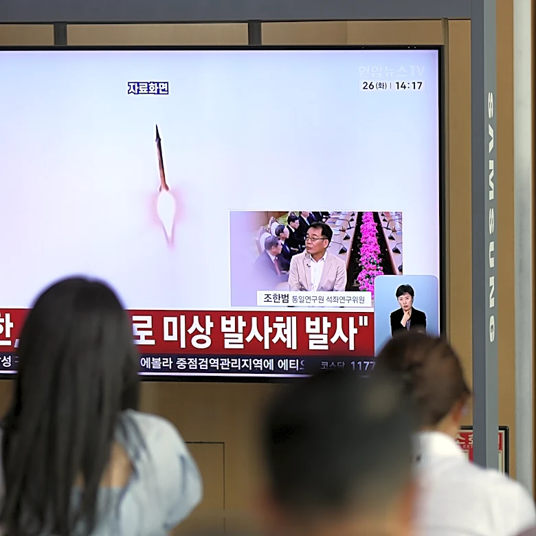 North Korea launches ballistic missile and other weapons over the sea in latest show of force