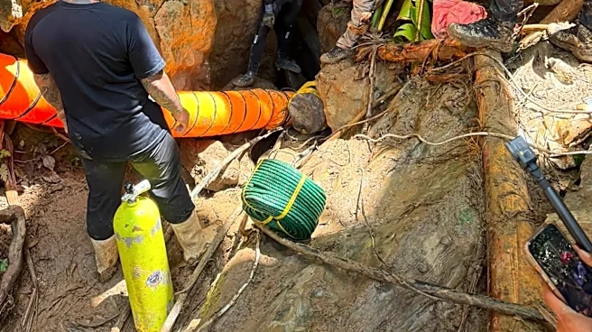 Search continues for 7 villagers trapped in a flooded Laos cave
