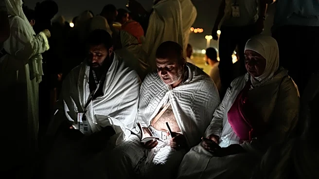 Muslim pilgrims converge on Arafat for prayers and worship as Hajj reaches its peak