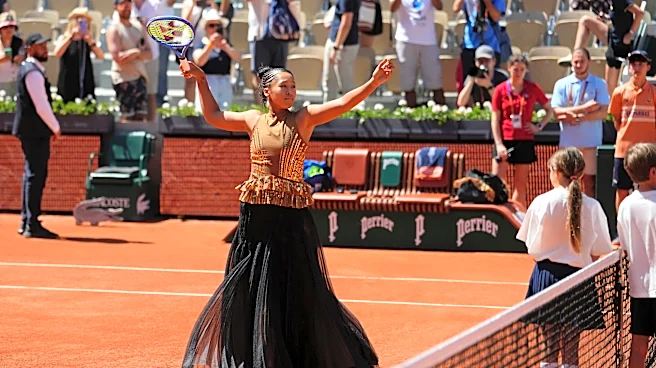 Naomi Osaka’s taste for fashion in the spotlight again with walk-on outfit at the French Open