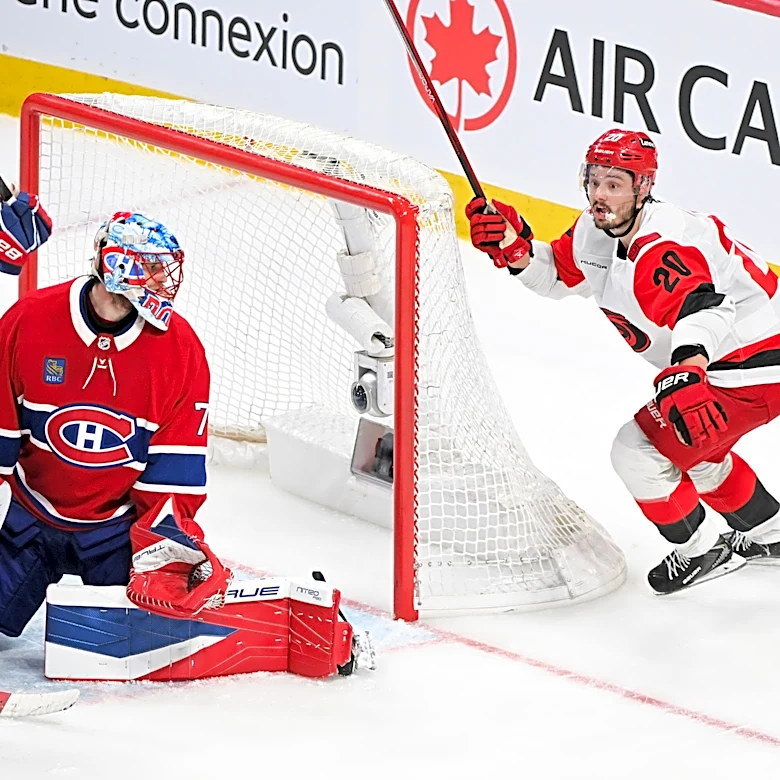 The Carolina Hurricanes look like a powerhouse again, up 2-1 in the East final against the Canadiens