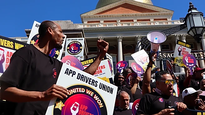 Massachusetts Uber, Lyft drivers certify first statewide ride-hailing union amid automation fears
