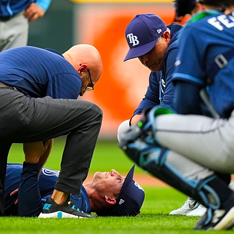 Rays pitcher Griffin Jax leaves start vs. Orioles a few batters after a liner hits him in his back