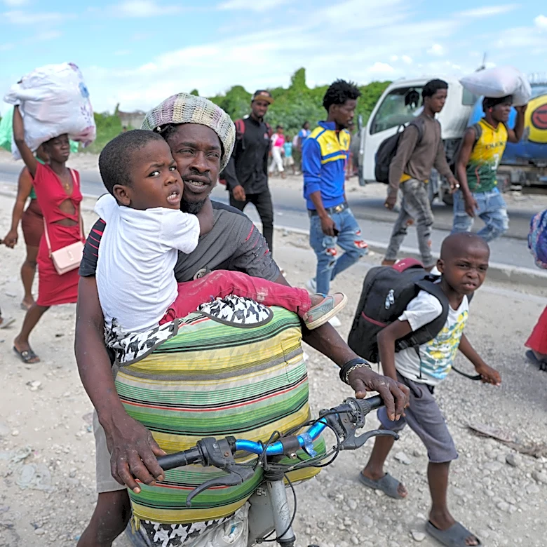 New gang violence in Haiti displaces hundreds of people