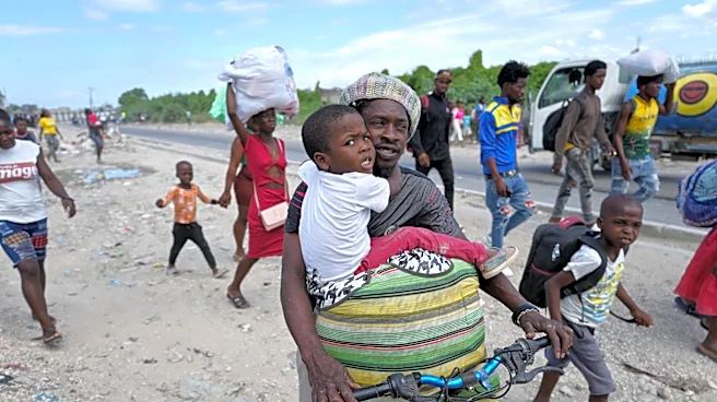 New gang violence in Haiti displaces hundreds of people
