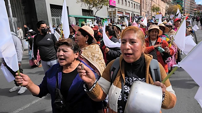 5 things to know about the protests challenging Bolivia's new president