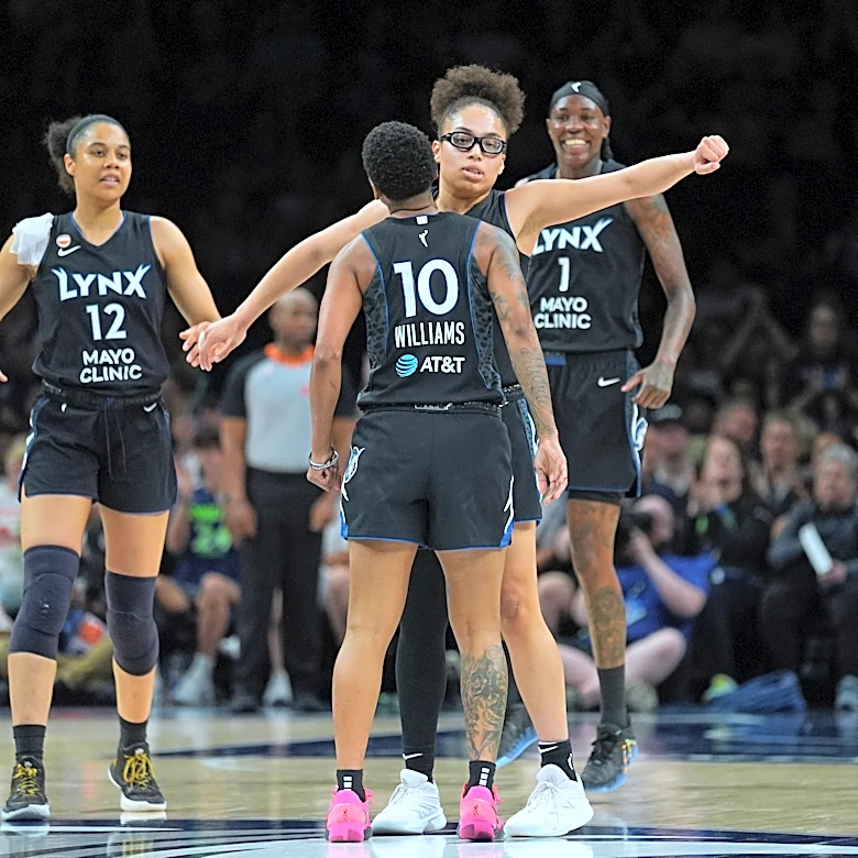 Courtney Williams scores 25, Natasha Howard adds 22 and the Lynx beat the Dream 96-81
